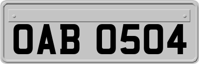 OAB0504