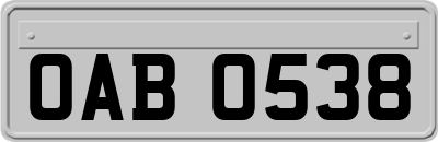 OAB0538