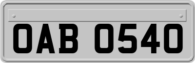 OAB0540