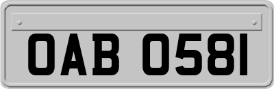 OAB0581
