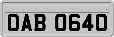 OAB0640