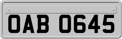 OAB0645
