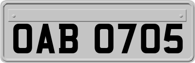 OAB0705