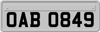 OAB0849