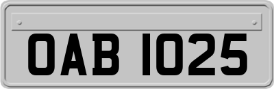 OAB1025