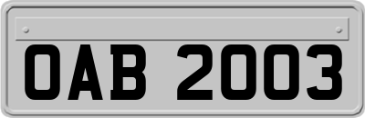 OAB2003