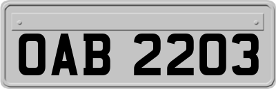 OAB2203
