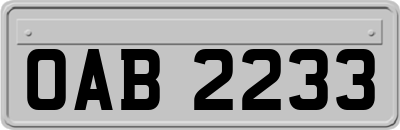 OAB2233