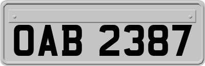 OAB2387