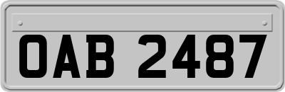 OAB2487