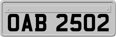 OAB2502