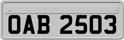 OAB2503