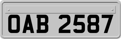 OAB2587