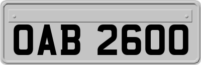 OAB2600