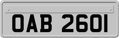 OAB2601