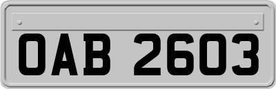 OAB2603