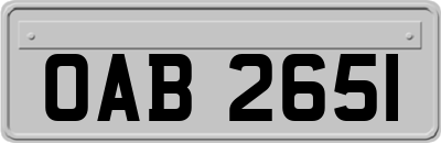 OAB2651