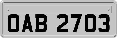 OAB2703
