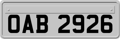 OAB2926