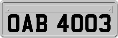 OAB4003
