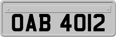 OAB4012