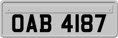 OAB4187