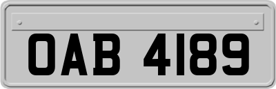 OAB4189
