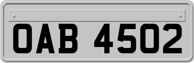 OAB4502