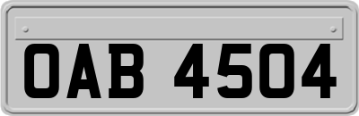 OAB4504