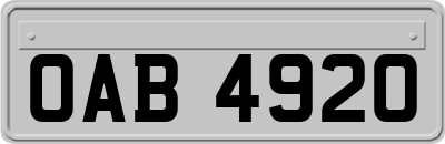 OAB4920