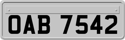 OAB7542