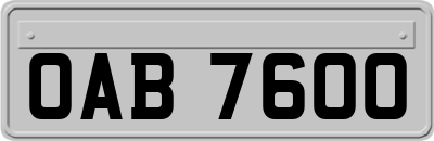 OAB7600