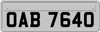 OAB7640