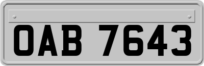 OAB7643
