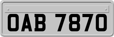 OAB7870