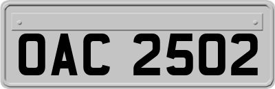 OAC2502
