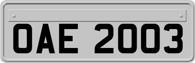 OAE2003