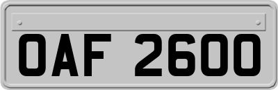 OAF2600