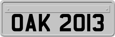 OAK2013