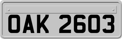 OAK2603
