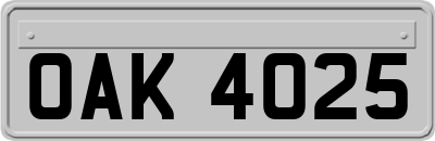 OAK4025