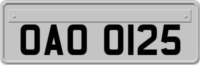 OAO0125