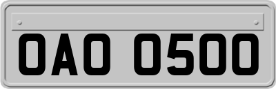 OAO0500