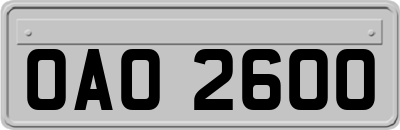 OAO2600