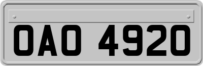 OAO4920