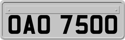 OAO7500
