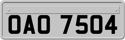 OAO7504