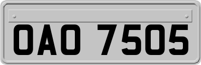 OAO7505