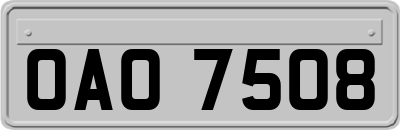 OAO7508