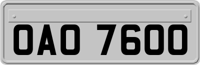 OAO7600